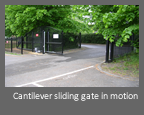 Automatic, Electric Sliding Cantilever Gate